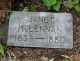 Photo of headstones/thumb_Janet McLennan 1833-1880 hdstn McKenzie cem Elgin co ON